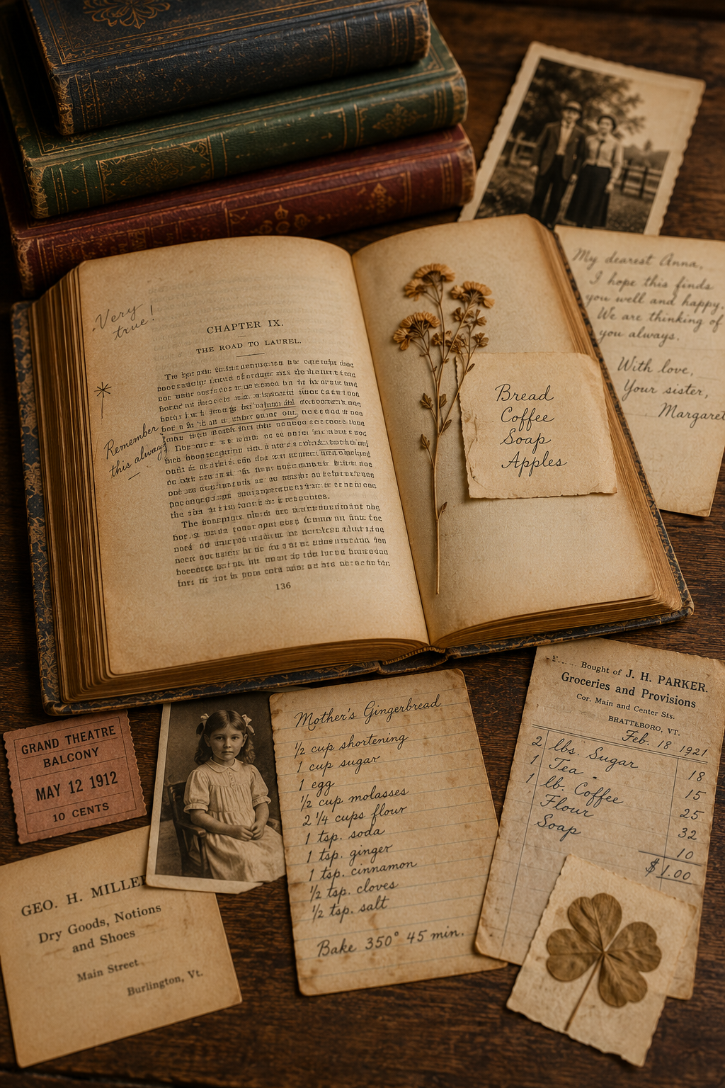 What Readers Left Behind: Notes, Pressed Flowers, and Forgotten Things Between the Pages