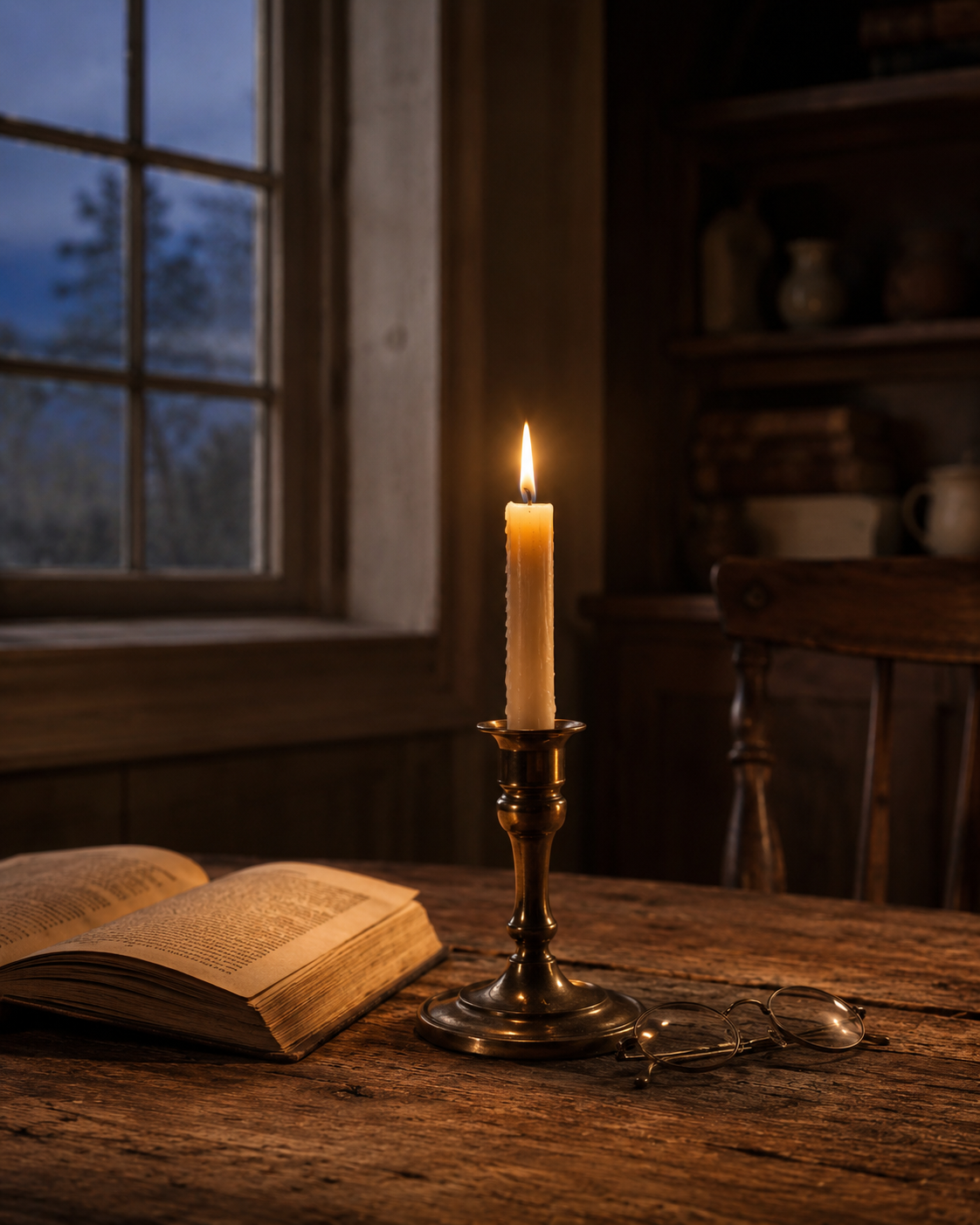 Before the Light Switch: What Evenings Looked Like by Candlelight