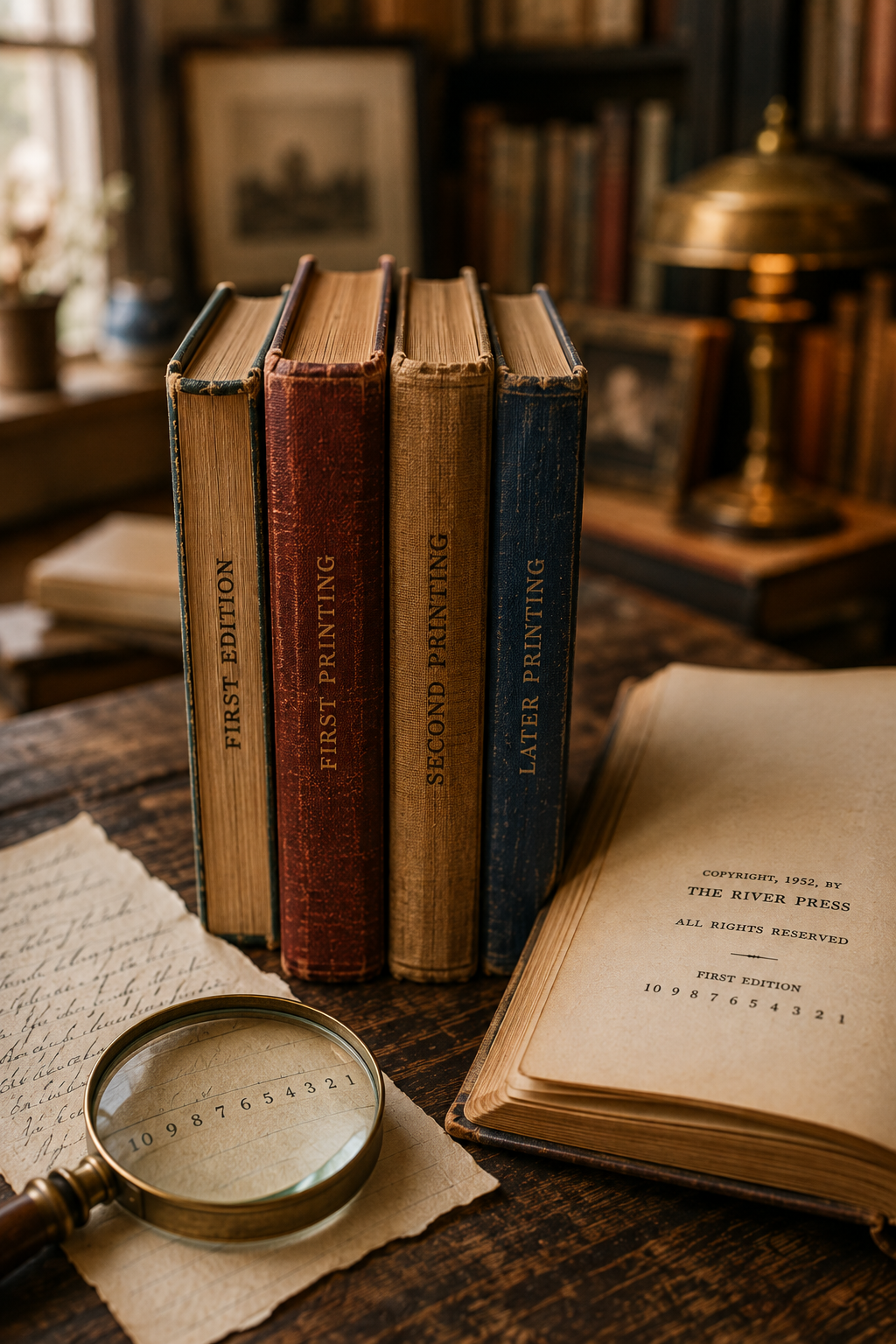First Edition, First Printing, or Simply Old? Reading the Clues Inside a Book