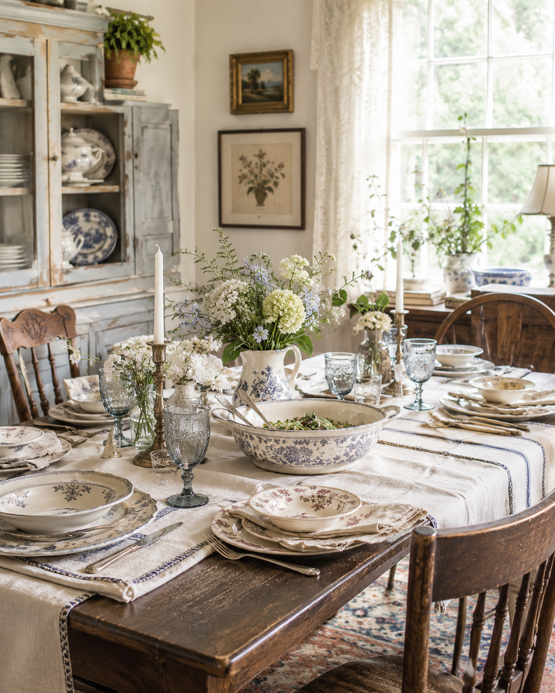 Vintage in the Dining Room: Pieces That Make Gathering Feel Personal