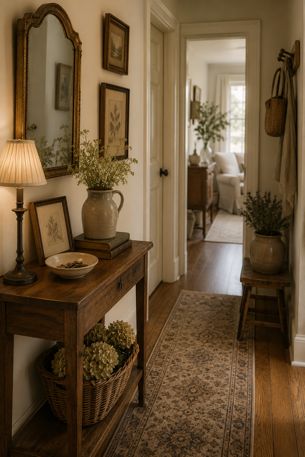 Vintage in the Hallway: Forgotten Spaces That Deserve Character