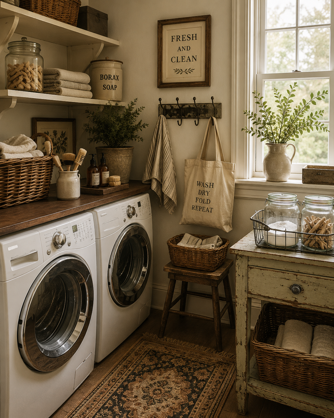 Vintage in Laundry Rooms & Utility Spaces: Beauty in the Everyday