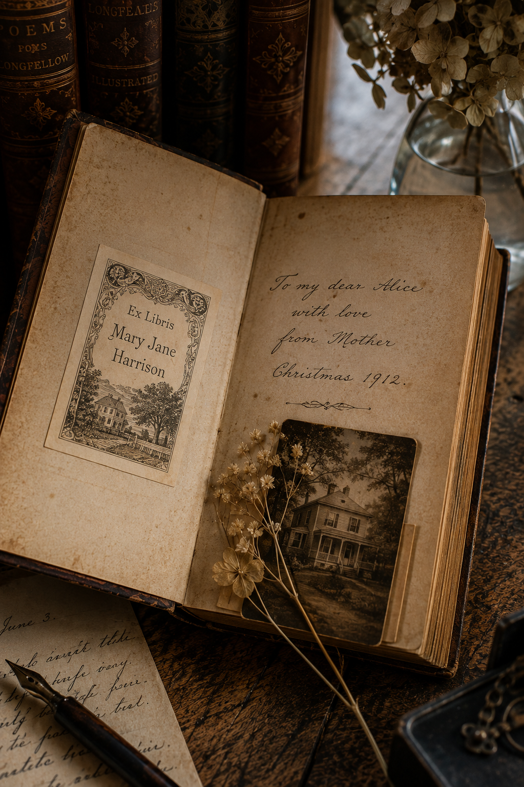 A Name on the First Page: The Quiet History of Bookplates and Inscriptions