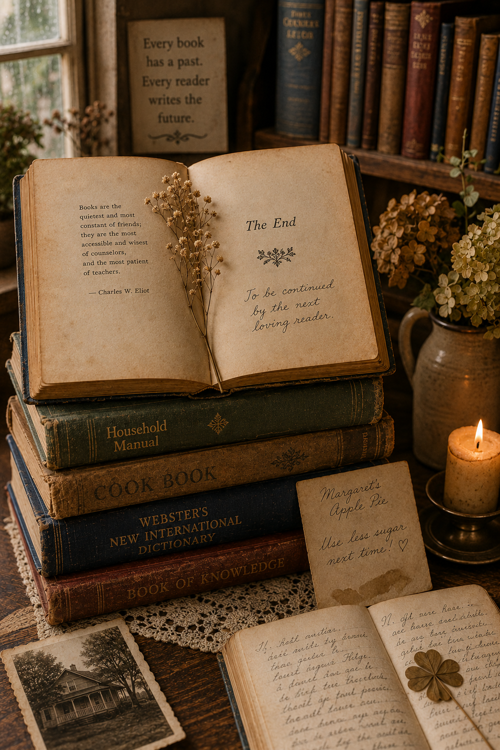 After the Last Page: Why We Still Keep Old Books