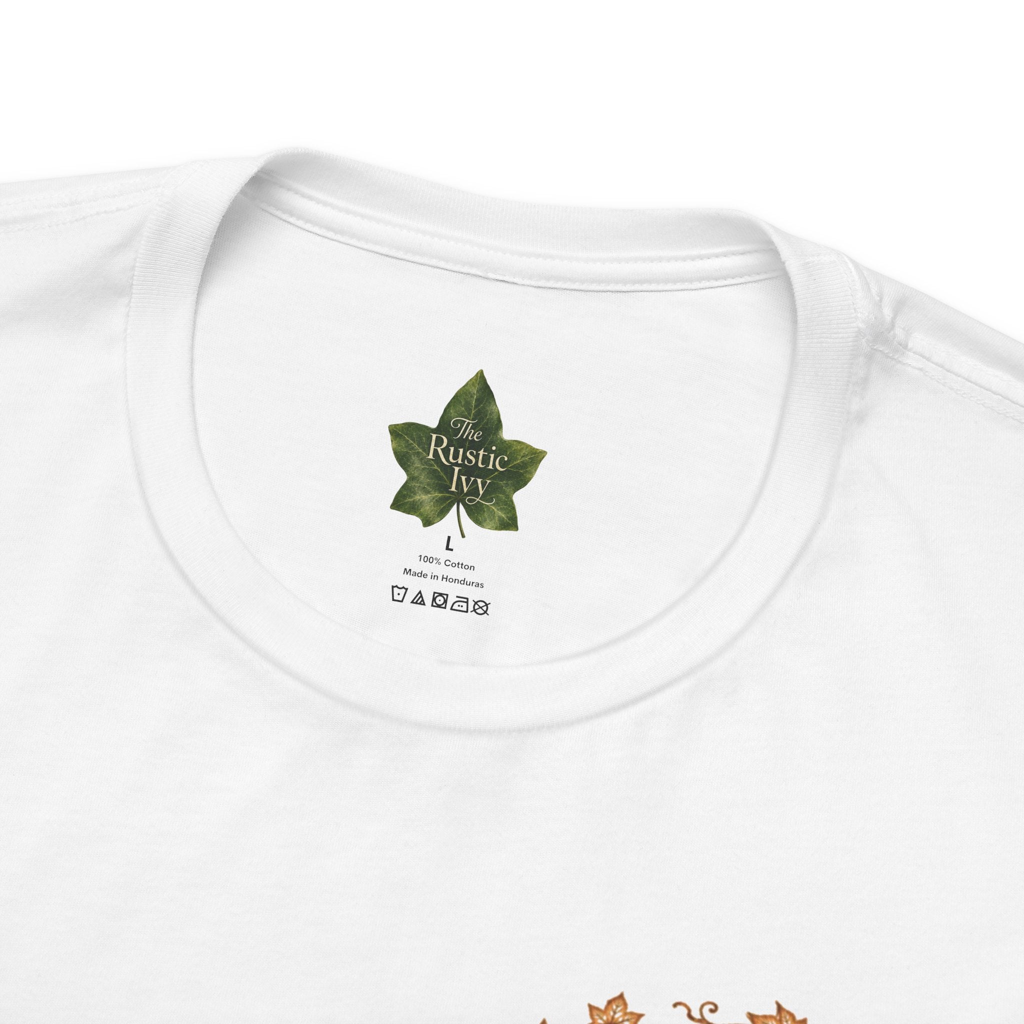 The Rustic Ivy Logo Tee, Vintage Ivy Farmhouse Shirt