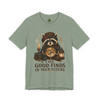 Good Finds Raccoon Graphic Tee, Vintage Thrift Lover Shirt