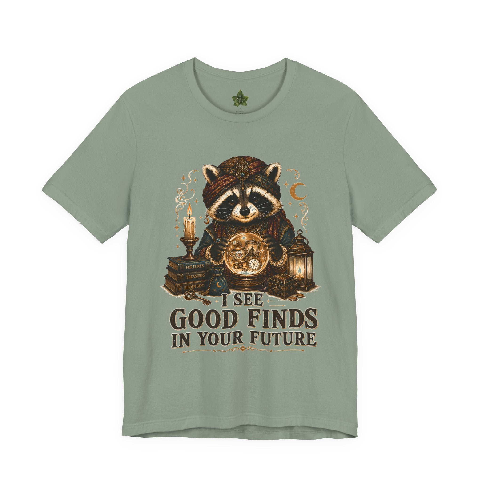 Good Finds Raccoon Graphic Tee, Vintage Thrift Lover Shirt