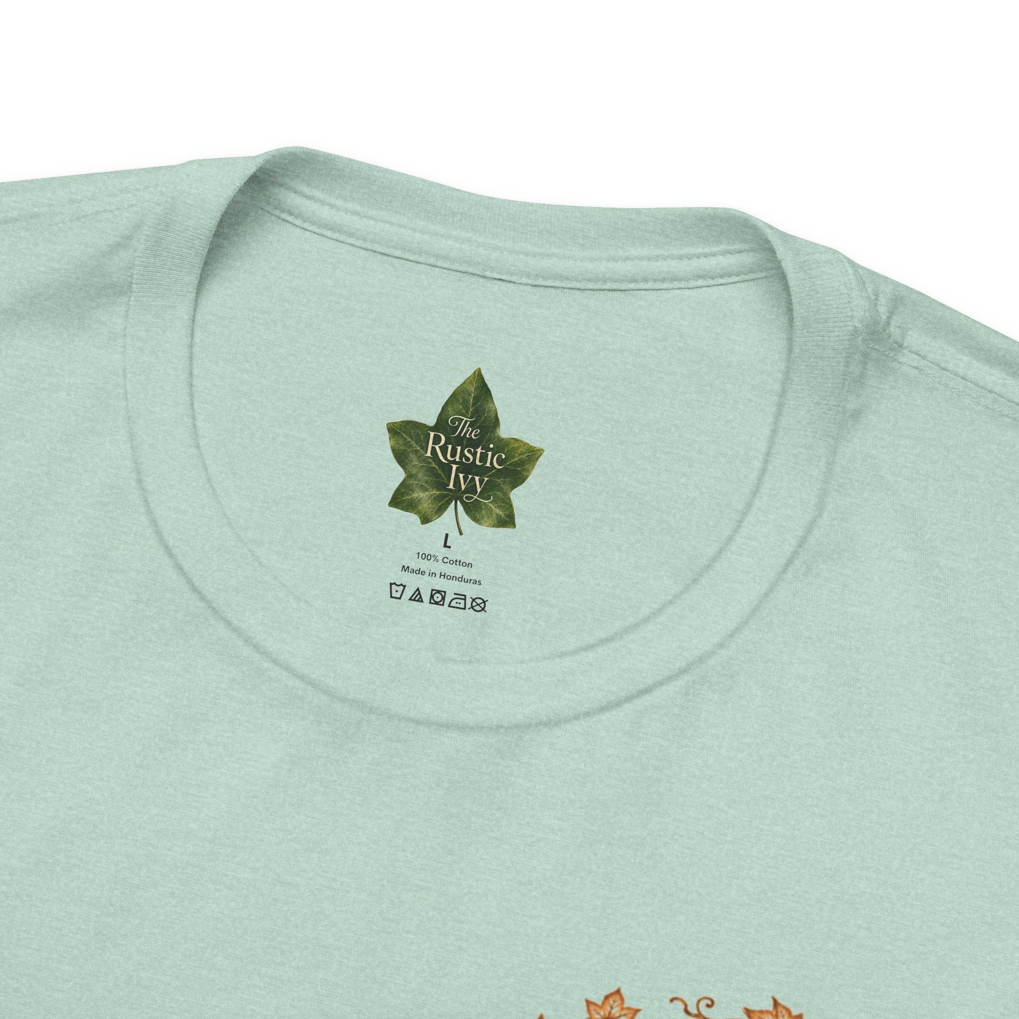 The Rustic Ivy Logo Tee, Vintage Ivy Farmhouse Shirt