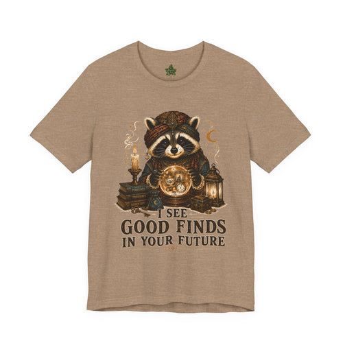Good Finds Raccoon Graphic Tee, Vintage Thrift Lover Shirt
