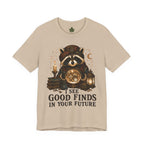 Fortune Teller Raccoon Shirt, Thrift Lover Crystal Ball Tee