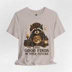 Good Finds Raccoon Graphic Tee, Vintage Thrift Lover Shirt