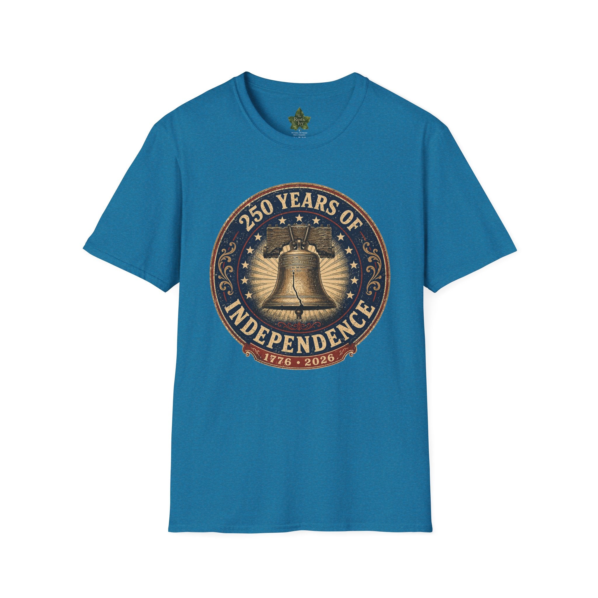 250 Years of Independence Shirt 1776 2026 Liberty Bell Patriotic Tee