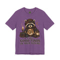Fortune Teller Raccoon Shirt, Thrift Lover Crystal Ball Tee