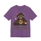 Fortune Teller Raccoon Shirt, Thrift Lover Crystal Ball Tee