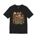 Flea Market Feral Shirt, Thrift Lover Orange Cat Graphic Tee