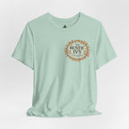 The Rustic Ivy Logo Tee, Vintage Ivy Farmhouse Shirt