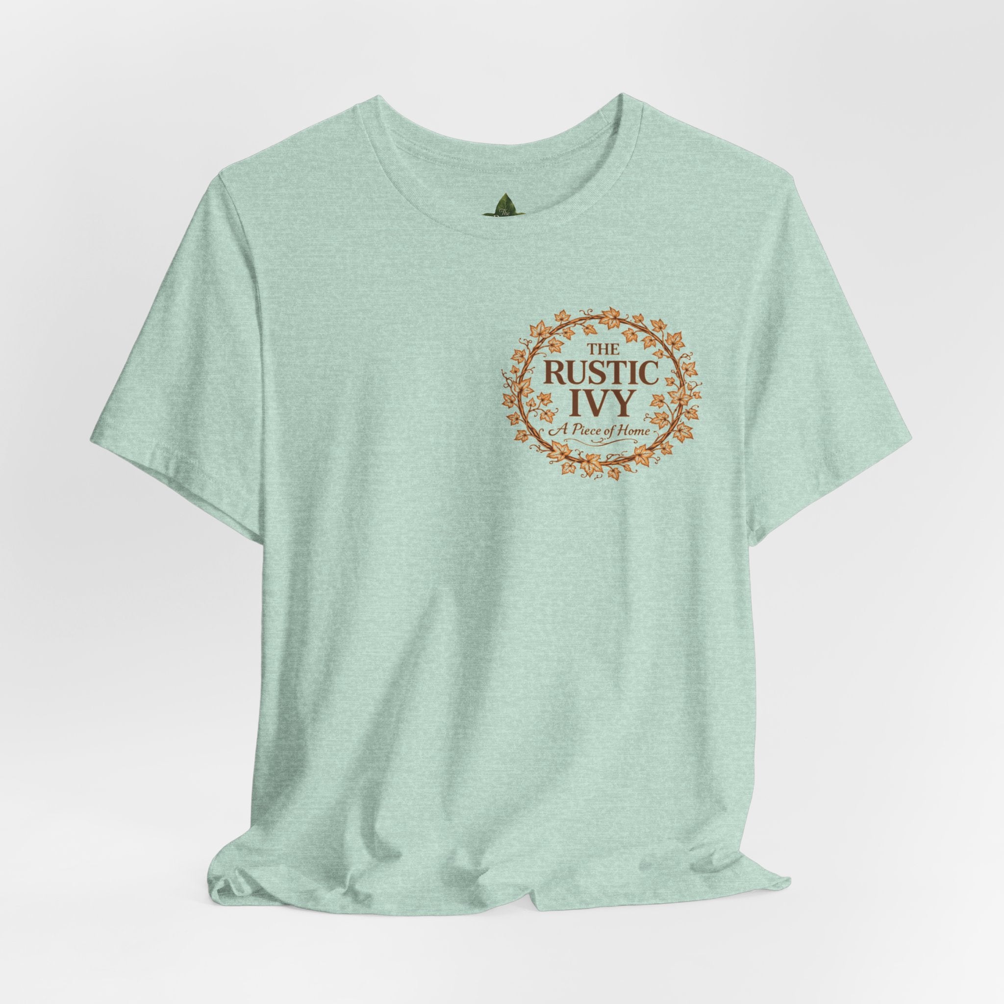 The Rustic Ivy Logo Tee, Vintage Ivy Farmhouse Shirt
