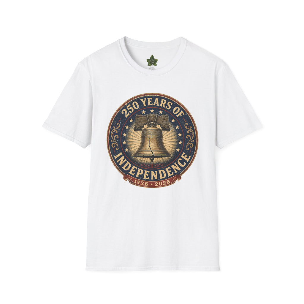 250 Years of Independence Shirt 1776 2026 Liberty Bell Patriotic Tee