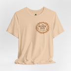 The Rustic Ivy Logo Tee, Vintage Ivy Farmhouse Shirt