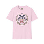 America 250 Shirt 1776 2026 United We Stand Patriotic Eagle Tee