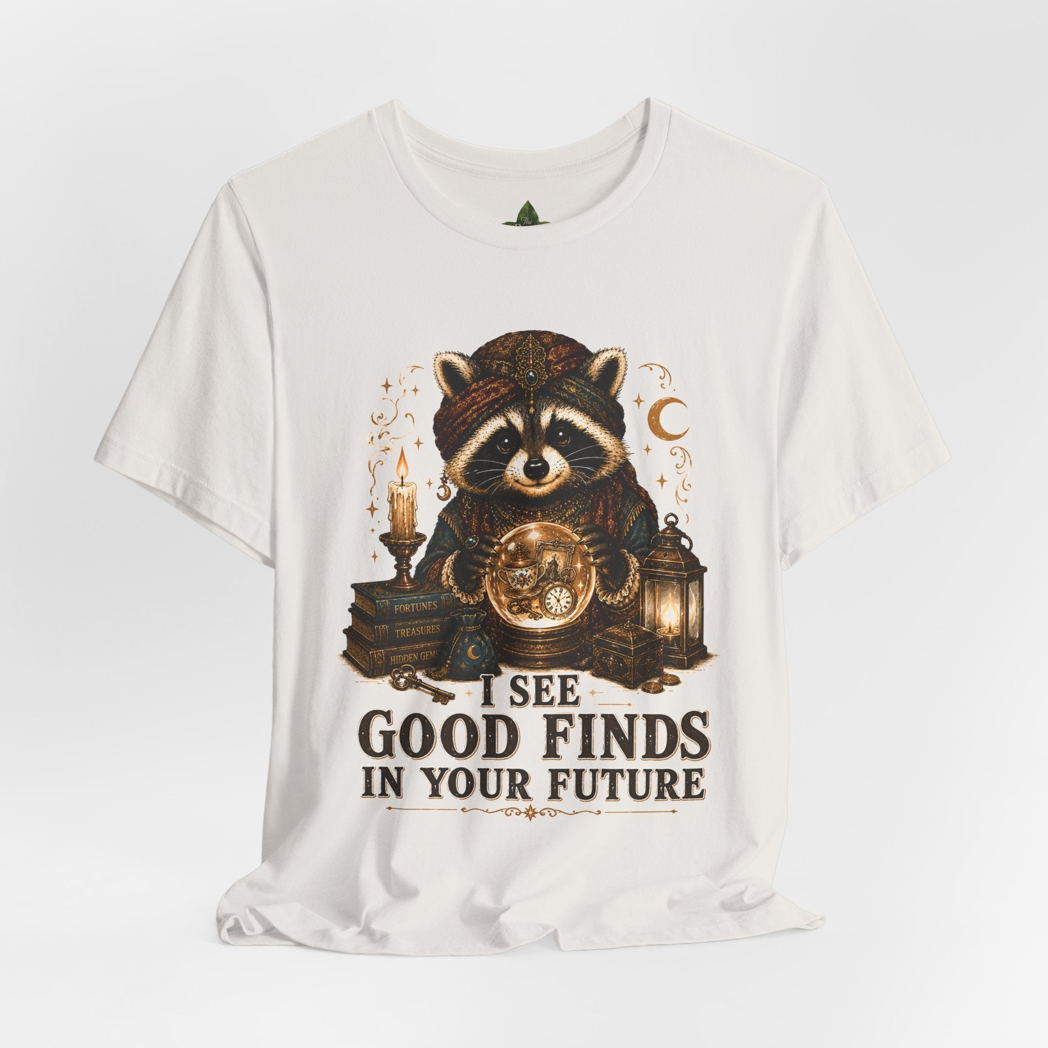 Good Finds Raccoon Graphic Tee, Vintage Thrift Lover Shirt