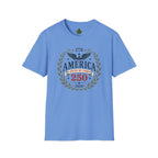America 250 Shirt 1776 2026 United We Stand Patriotic Eagle Tee