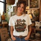Mentally At The Antique Mall Shirt, Possum Thrifting Tee