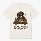 Good Finds Raccoon Graphic Tee, Vintage Thrift Lover Shirt