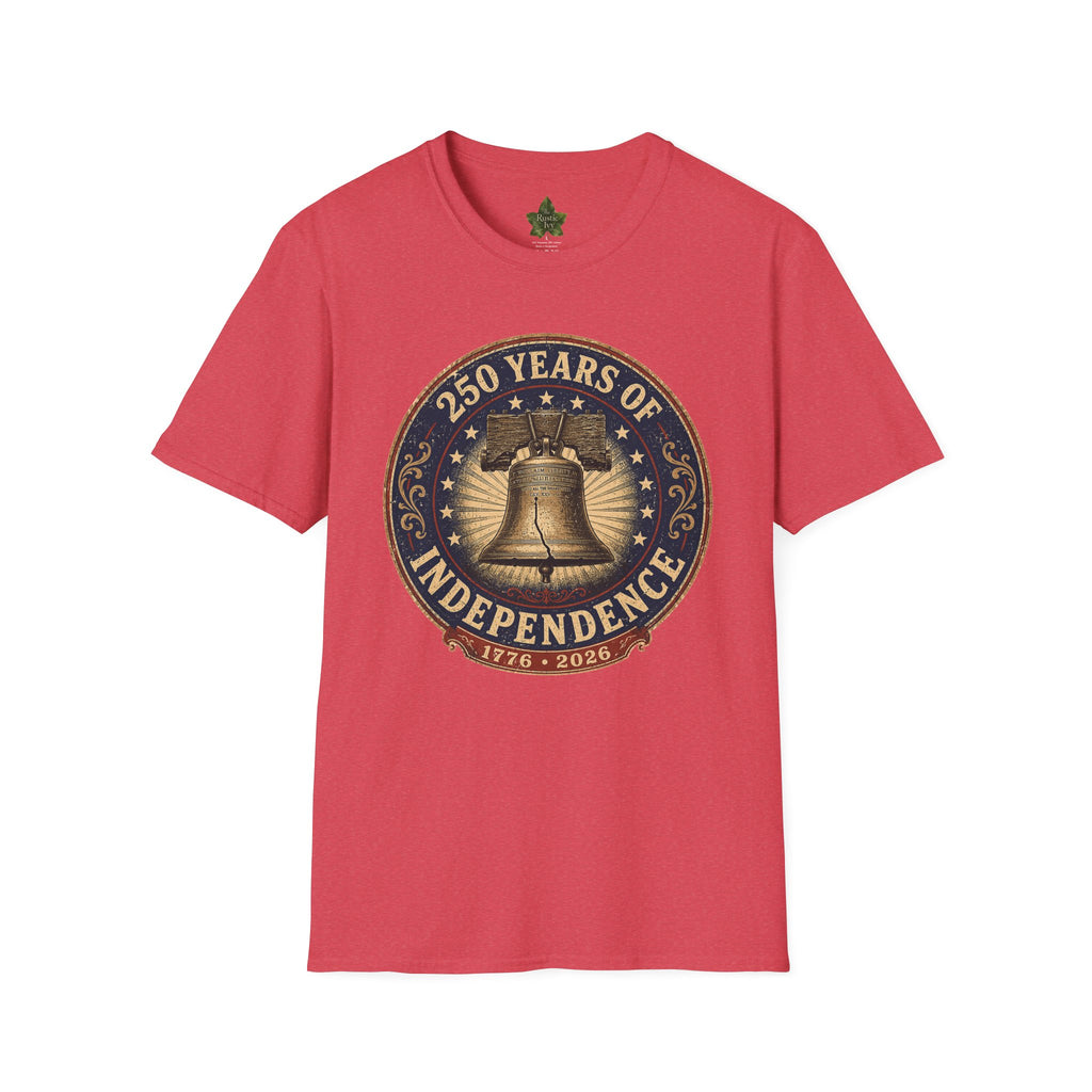 250 Years of Independence Shirt 1776 2026 Liberty Bell Patriotic Tee