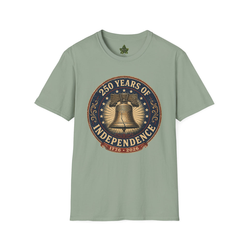 250 Years of Independence Shirt 1776 2026 Liberty Bell Patriotic Tee
