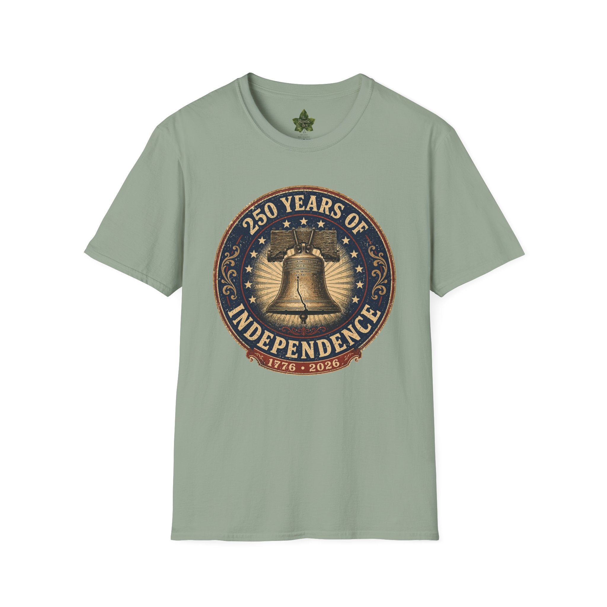 250 Years of Independence Shirt 1776 2026 Liberty Bell Patriotic Tee