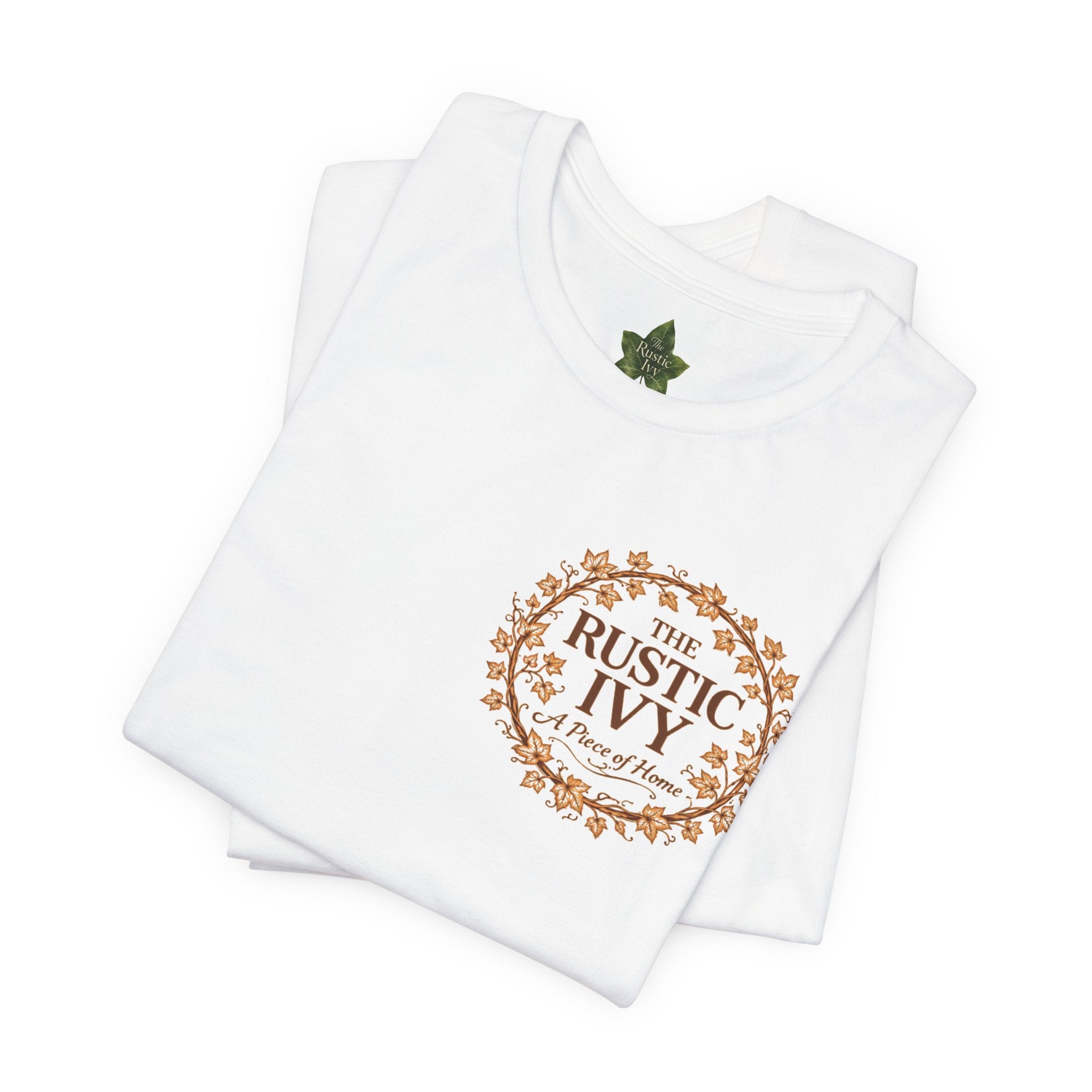 The Rustic Ivy Logo Tee, Vintage Ivy Farmhouse Shirt