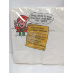Vintage Hallmark Christmas Napkins Santa Holiday Unopened 16