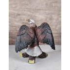 Vintage Bald Eagle Figurine Resin American Eagle Statue