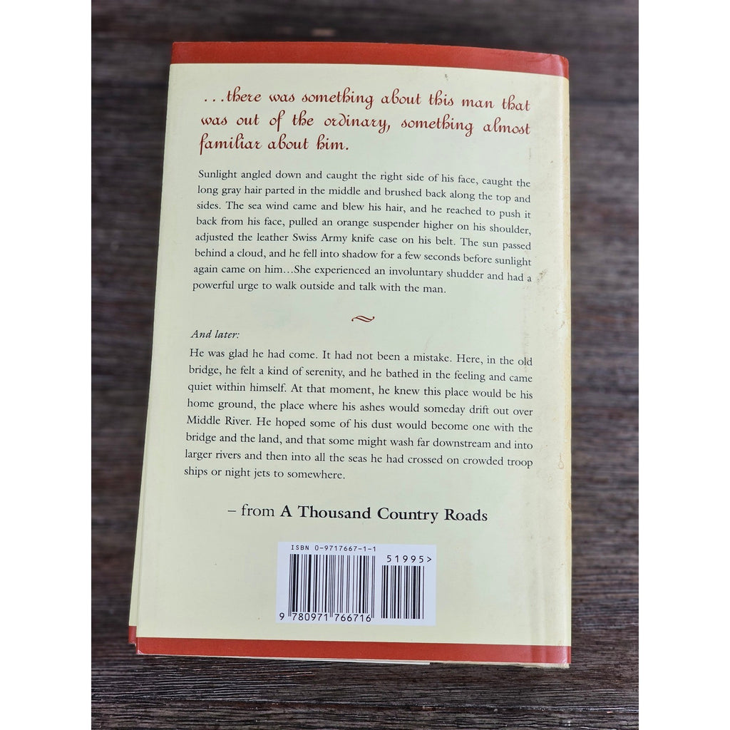 A Thousand Country Roads 2002 First Printing HC Waller