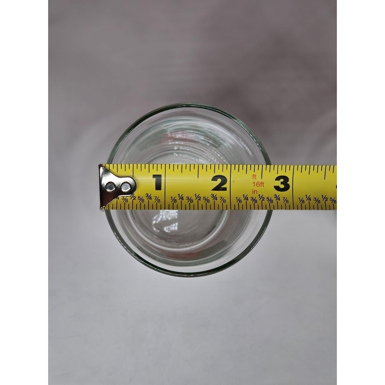 Vintage Libbey Christmas Glasses Set of 2 Holly Berry Poinsettia