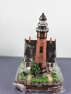 Lefton Lost Lights Cleveland Lighthouse Figurine With Box & Certificate