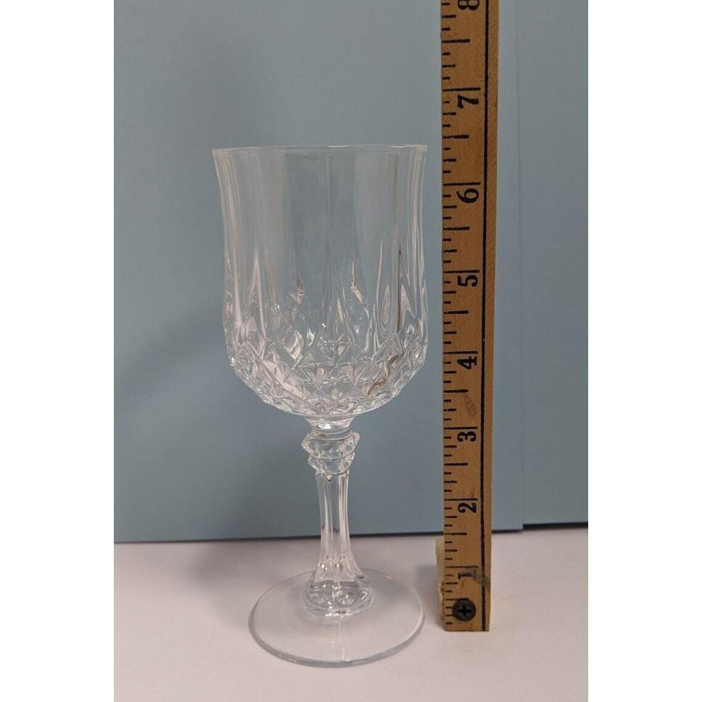 Cristal d'Arques Longchamp Wine Glass Lead Crystal France