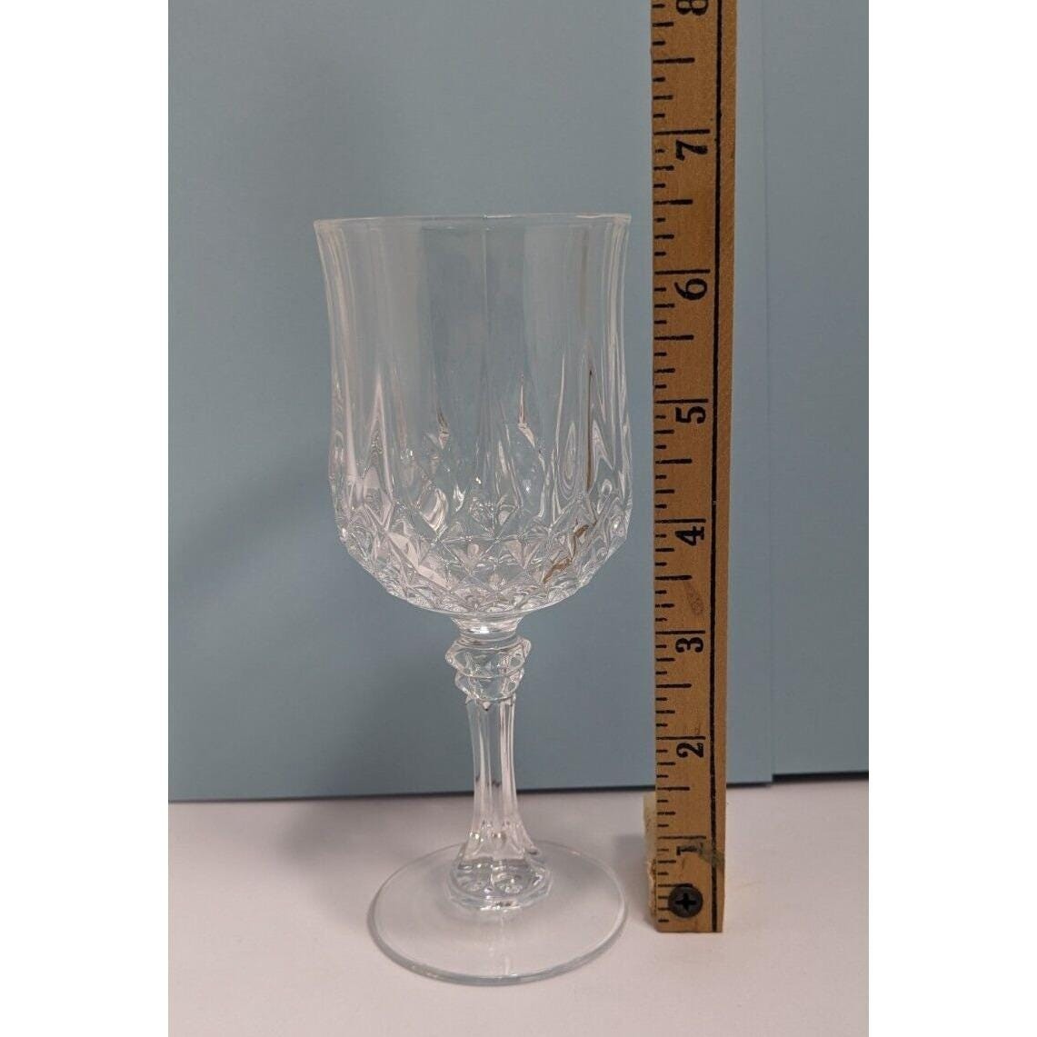 Cristal d'Arques Longchamp Wine Glass Lead Crystal France