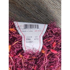 Title: Moda Dea Flip Claret Bulky Novelty Yarn 55 Yards Eyelash Ribbon
