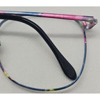 Charmant 4223 Designer Eyeglass Frames Only Teal Speckled 56-18-140