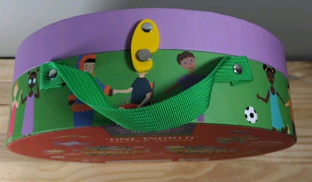 Floss & Rock "One World" 3-in-1 Jigsaw Puzzle – 100 Pieces – New