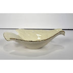 Vintage Lenox Dove Candy Dish Cream China Gold Trim