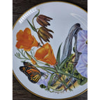 Franklin Mint California Wildflowers Plate 1978 Porcelain