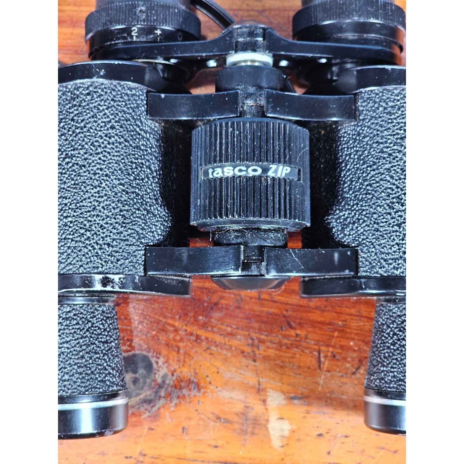 Vintage Tasco Zip 7x35 Binoculars with Case Fully Coated Optics