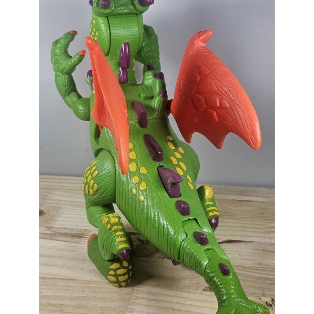 Imaginext Green Dragon 2005 Mattel Deluxe Dragon Light Sound Toy