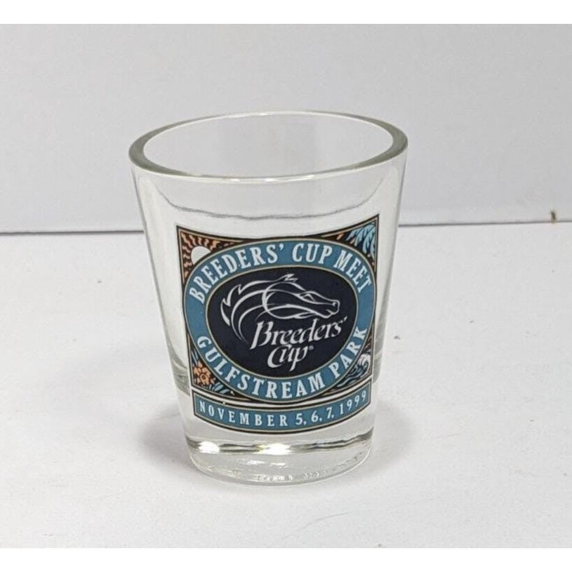 Breeders Cup Gulfstream Park Glass 1999 Horse Racing Souvenir
