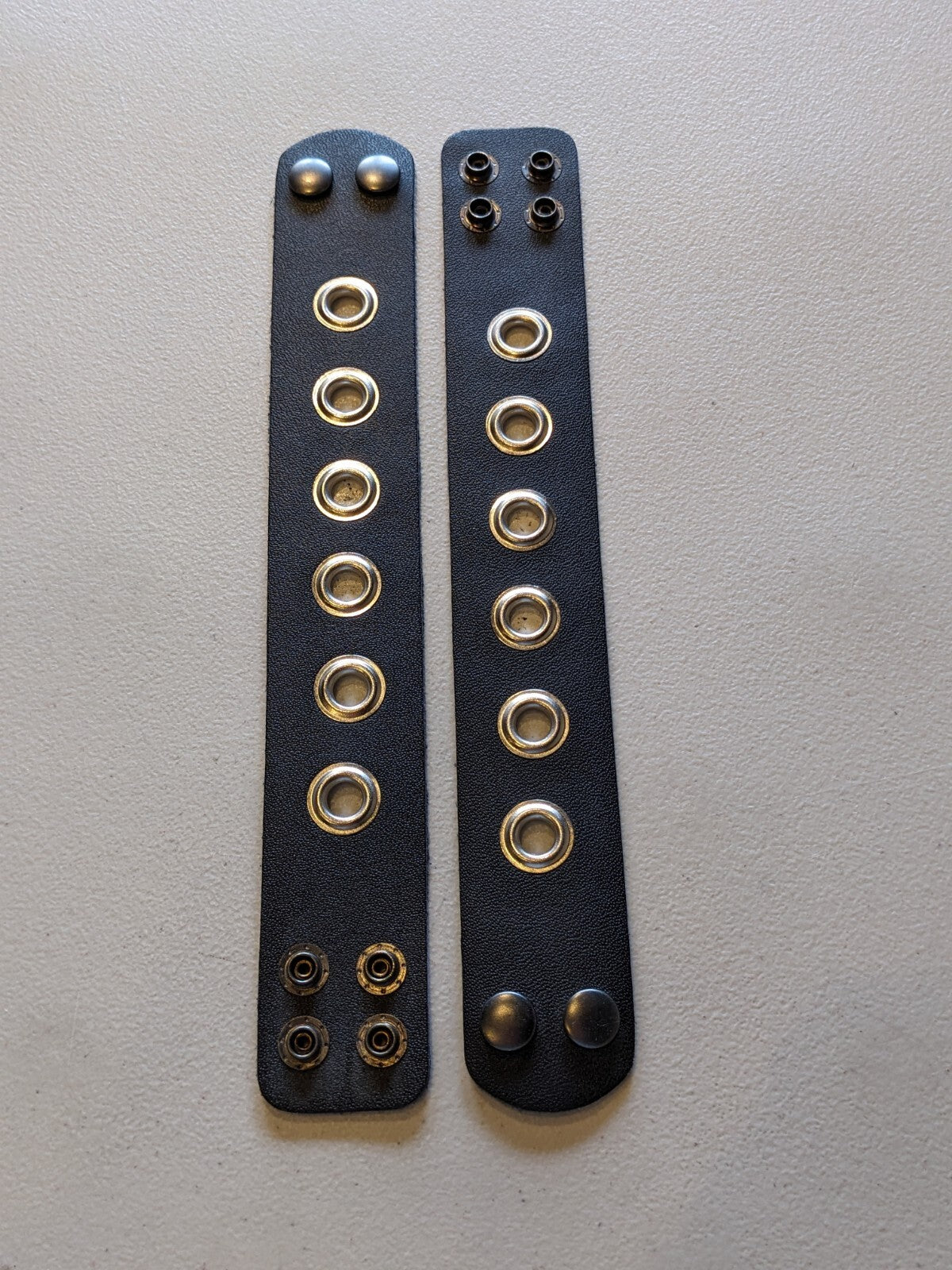 Lot Of 2 Perri's Leather Wrist Straps 10 1/2" X 1 1/2"