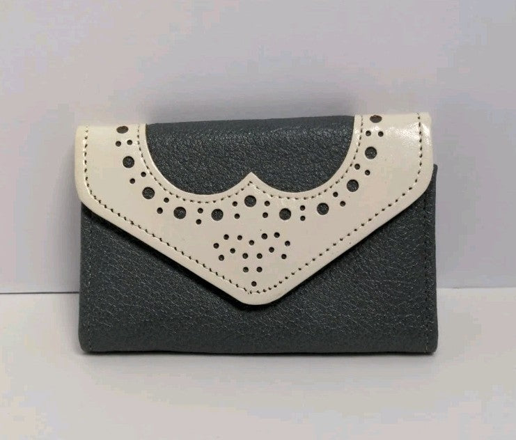 Vintage Princess Gardner Blue and White Wallet Key Holder