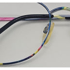 Charmant 4223 Designer Eyeglass Frames Only Teal Speckled 56-18-140